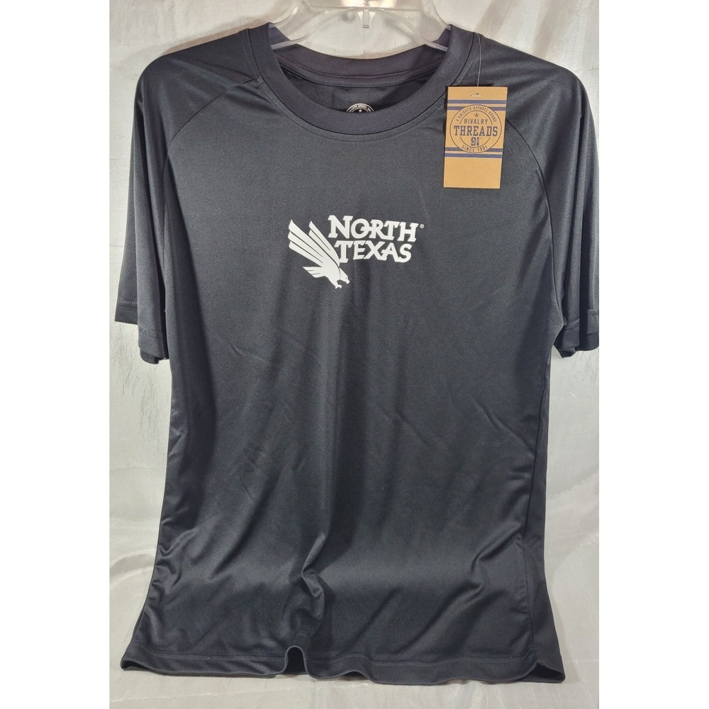 Rivalry Threads 91 North Texas Mean Green Performance Tee - Black - M 38/40